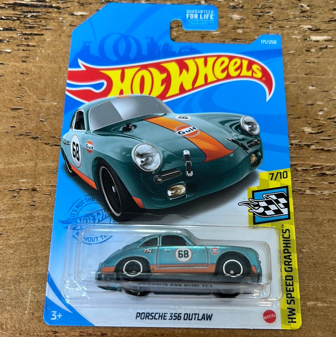 Hot Wheels Super Treasure Hunt Porsche 356 Outlaw Gulf Bran s Diecast