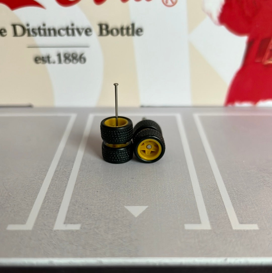 Premium Real Rider Wheels 5 Spoke 10mm Gold