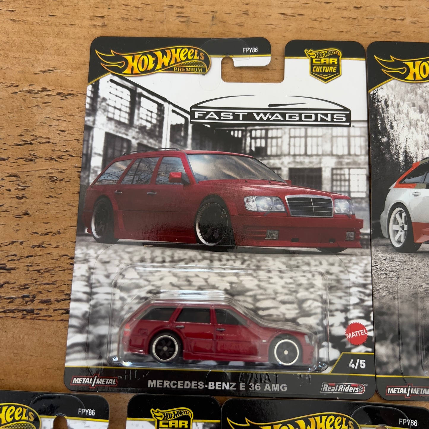 Hot Wheels Premium Fast Wagons Set Of 5