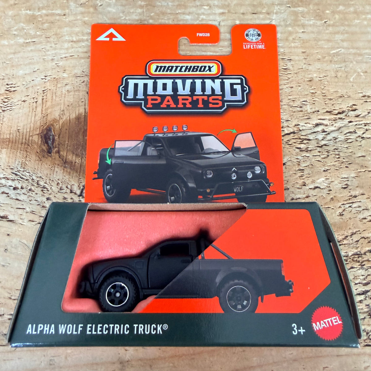 Matchbox Moving Parts Alpha Wolf Electric Truck