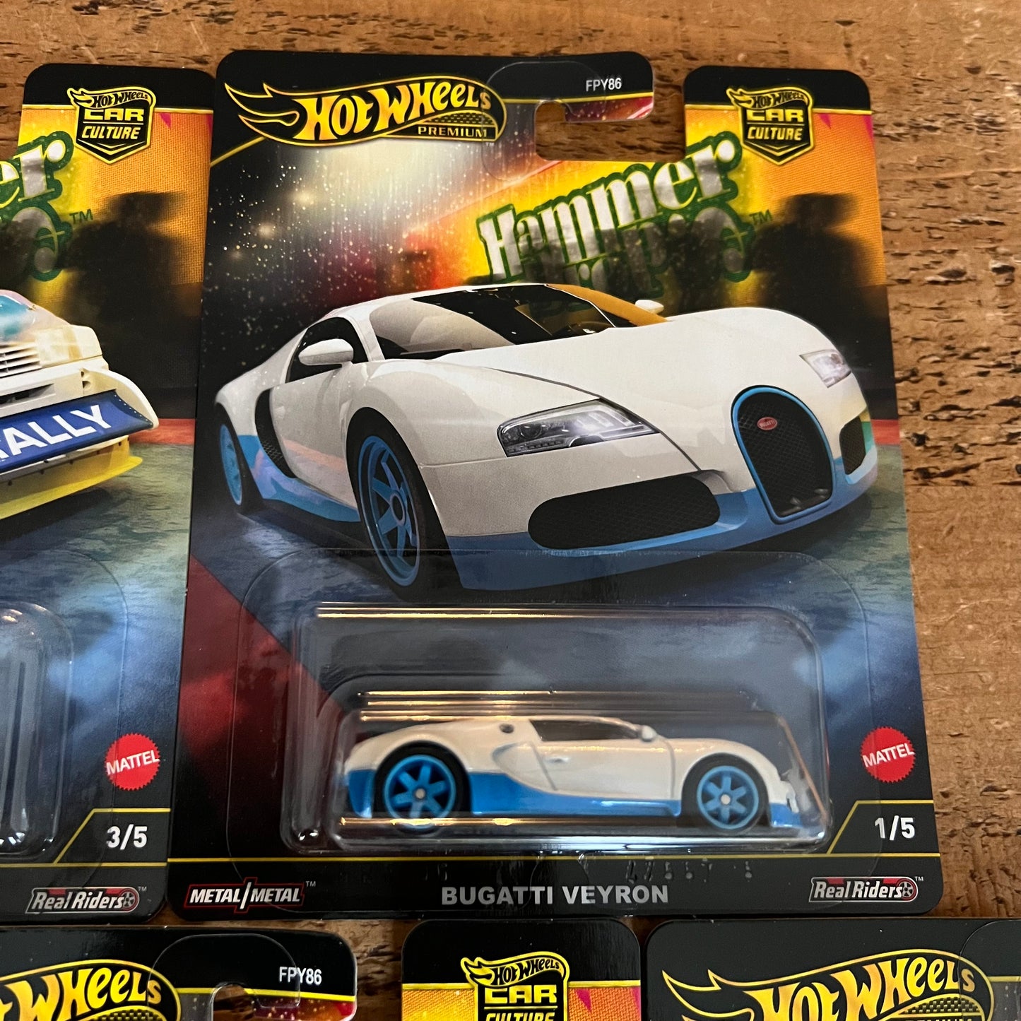 Hot Wheels Premium Hammer Drop Full Set Of 5