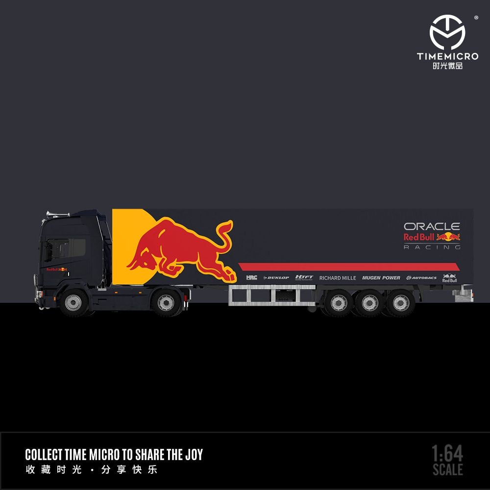 Time Micro Red Bull Scania Truck & Trailer