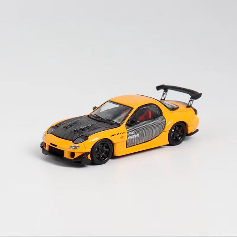 BSC Model Mazda RX7 RE Amemiya Yellow