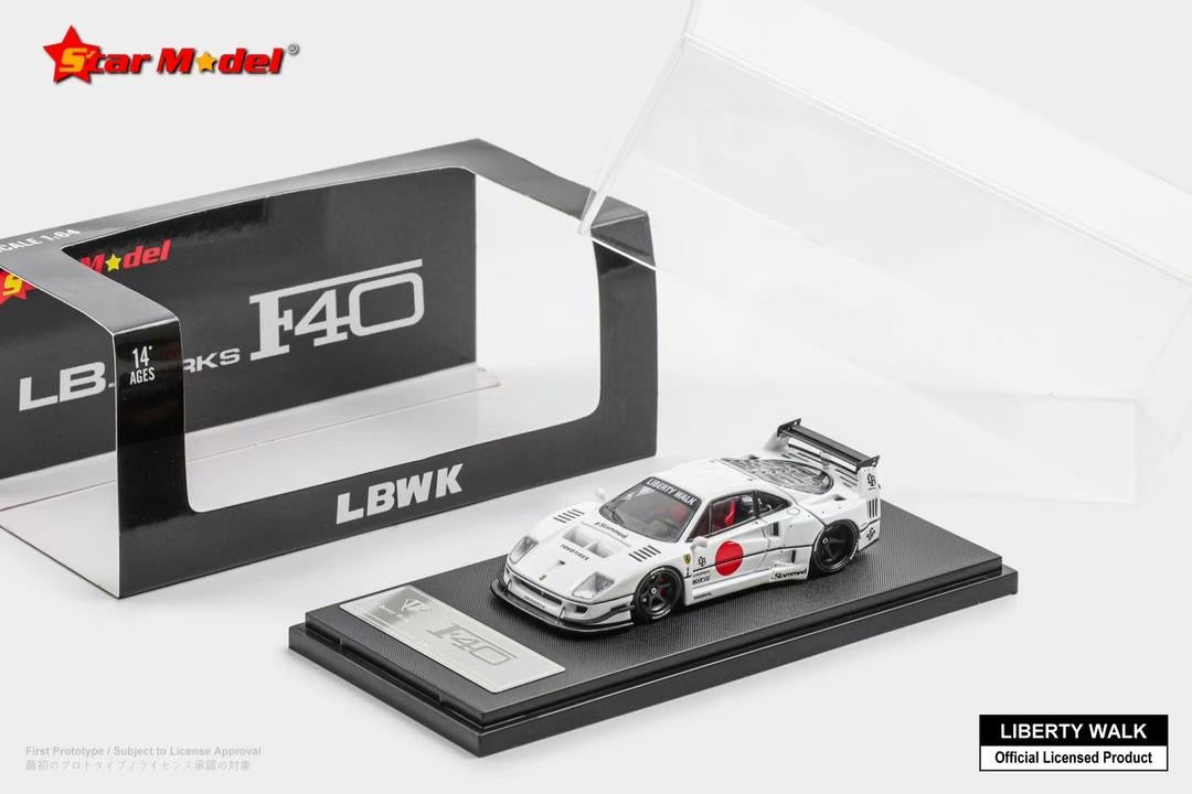 Star Model LB Works Ferrari F40 White