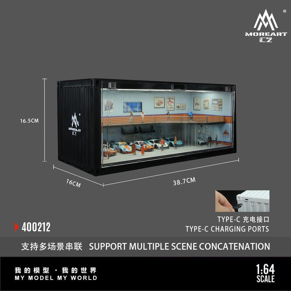 More Art Diorama Repair Shop Container Style E