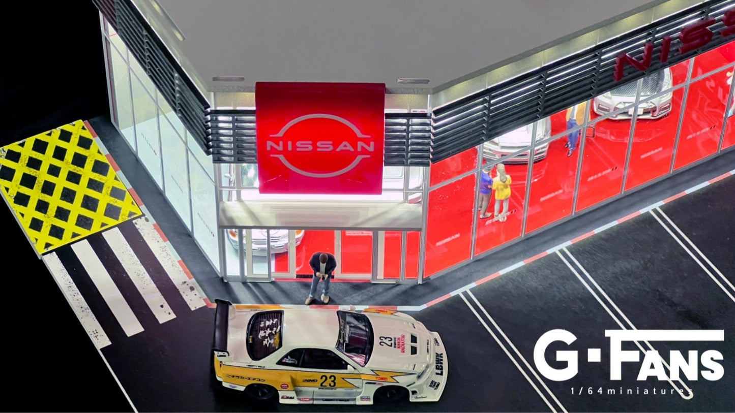 G Fans Diorama Nissan Dealership