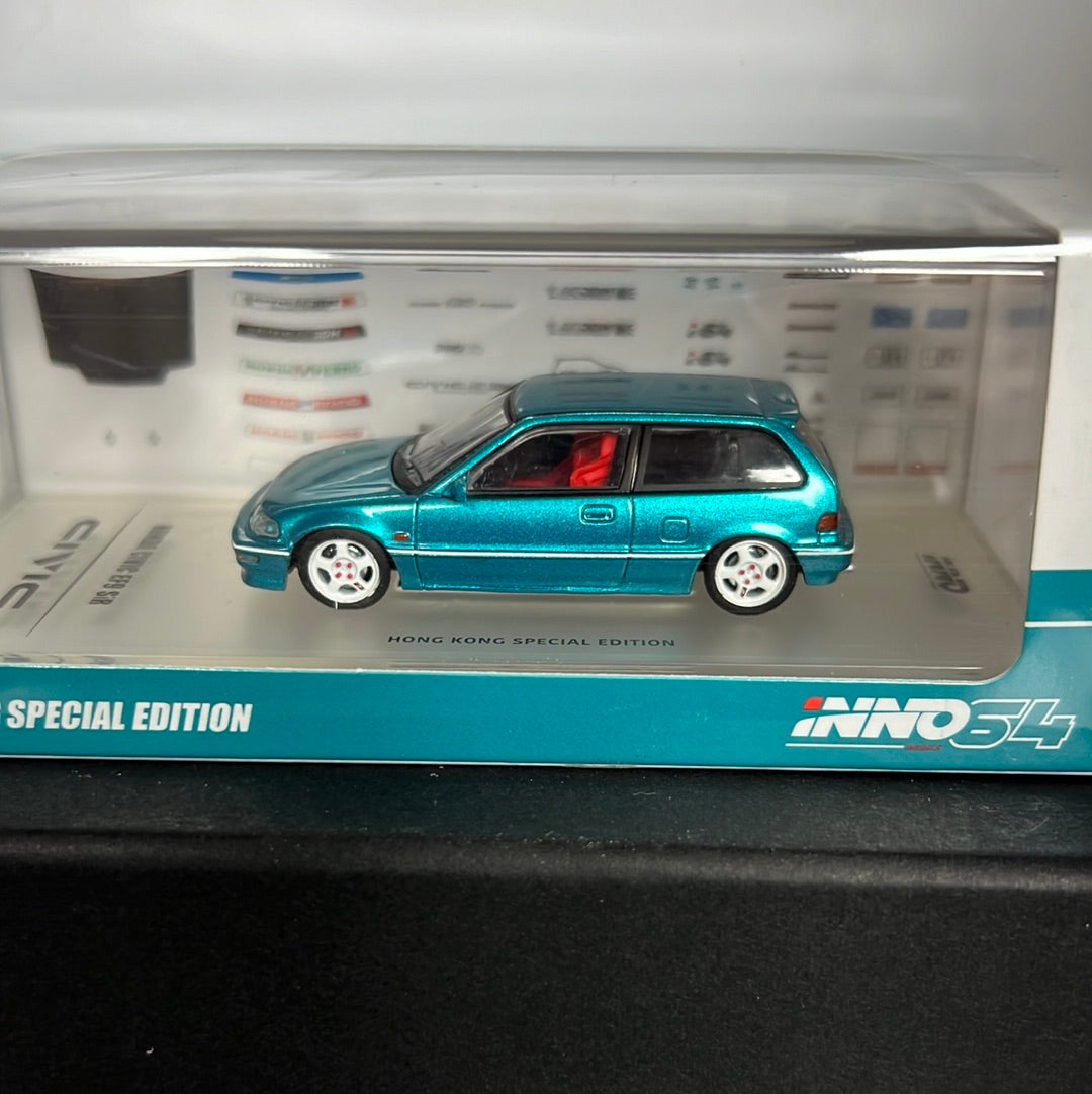 Inno64 Honda Civic EF9 SIR Hong Kong Special Edition