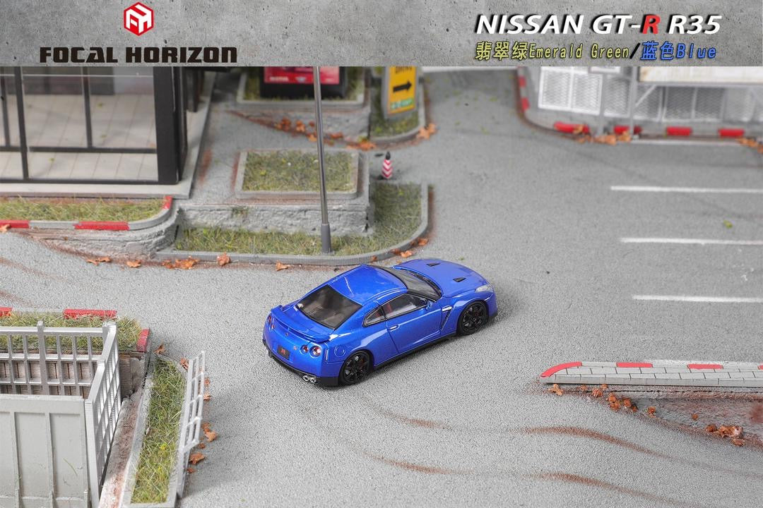 Focal Horizon Nissan R35 GTR Bayside Blue