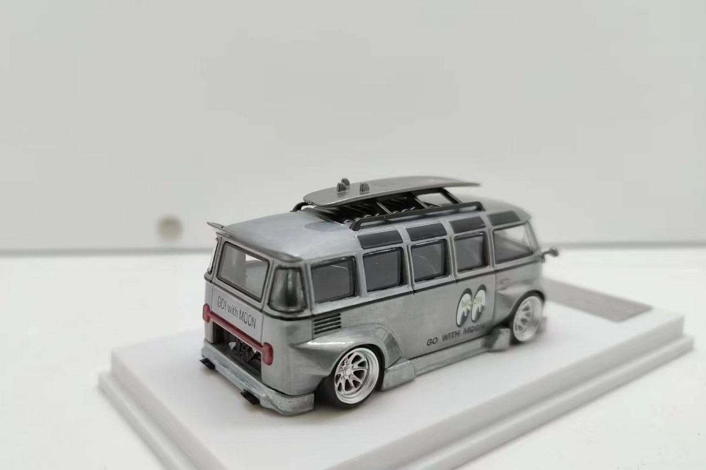 LF Model Volkswagen T1 Van Wide Body Mooneyes Bare Metal