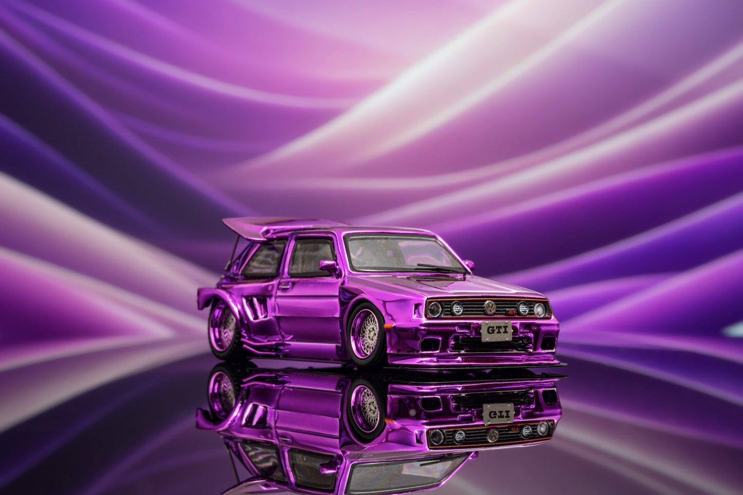 Liberty64 Volkswagen Golf MK2 Purple Chrome