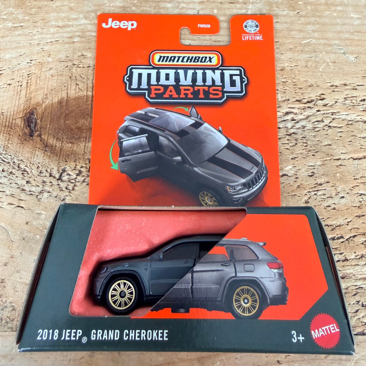 Matchbox Moving Parts 2018 Jeep Grand Cherokee