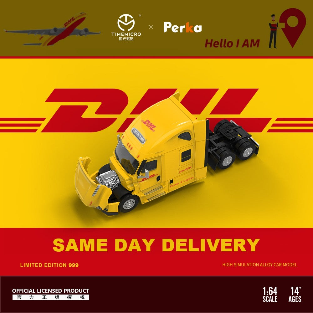 Time Micro x Perka Freightliner Truck & Trailer DHL