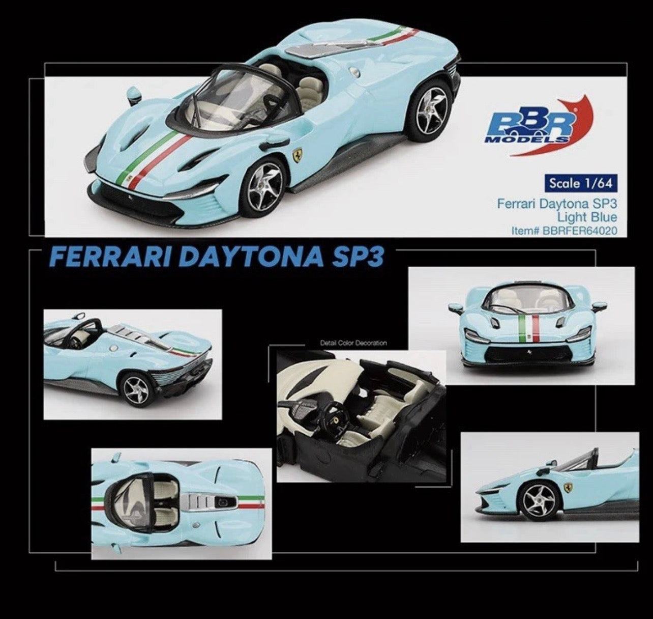 BBR Models Ferrari Daytona SP3