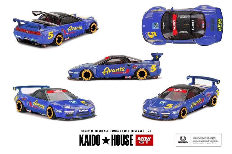 Mini GT x Kaido House Honda NSX Tamiya Avante #238