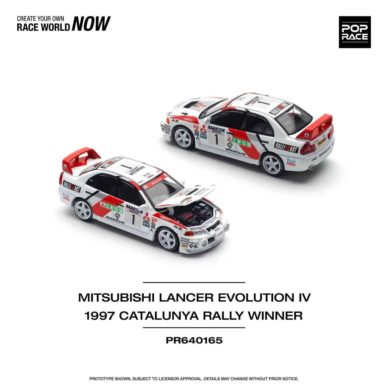 Pop Race Mitsubishi Lancer Evolution IV