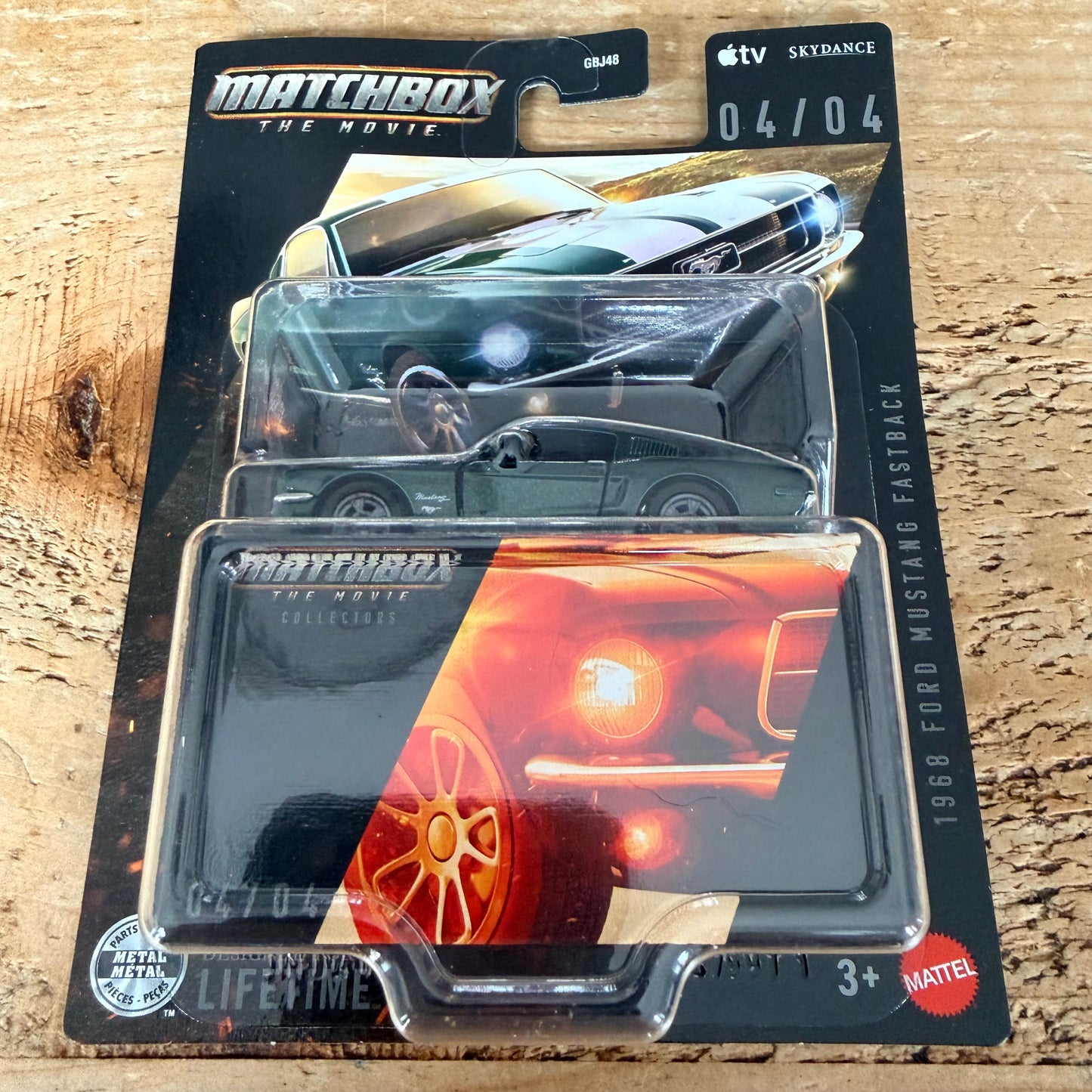 Matchbox Collectors The Movie 1968 Ford Mustang Fastback