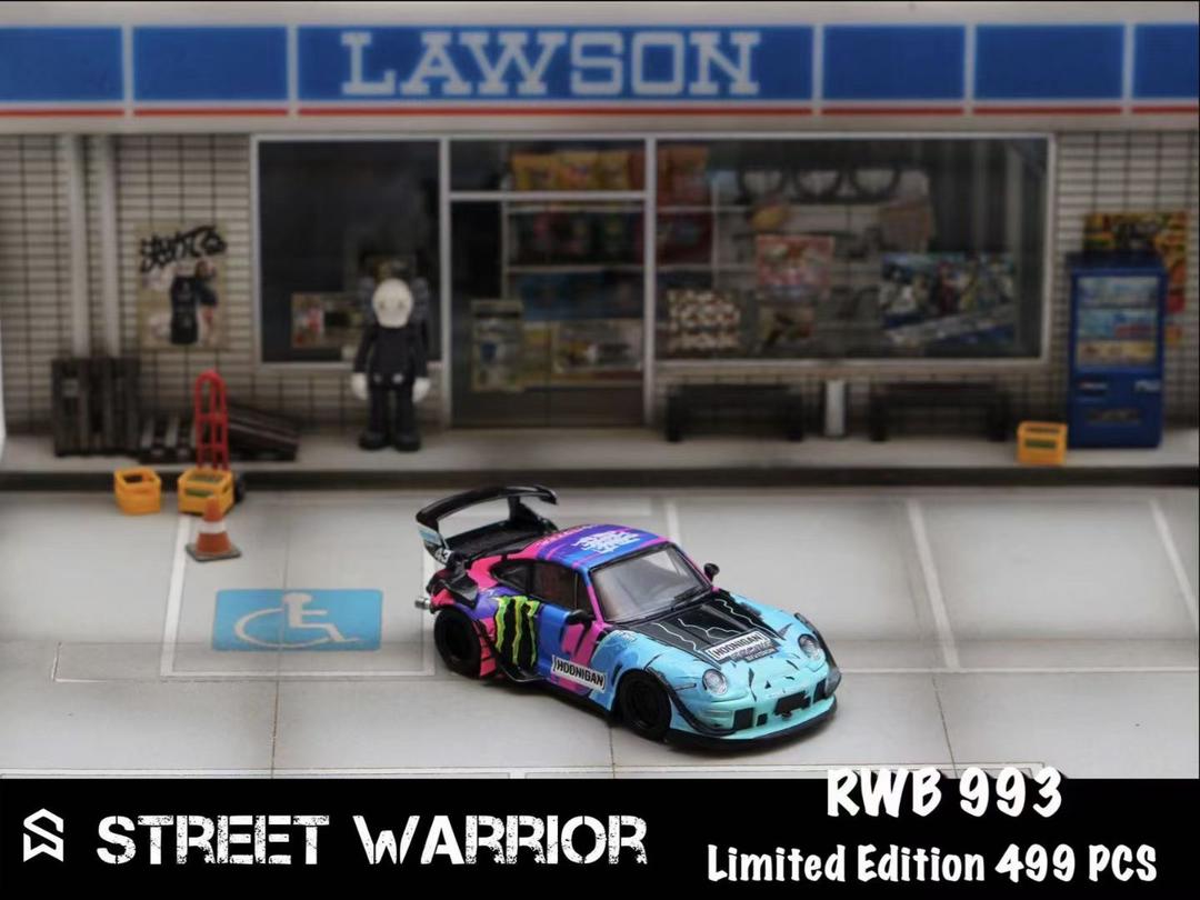 Street Weapon Porsche RWB 993 Hoonigan