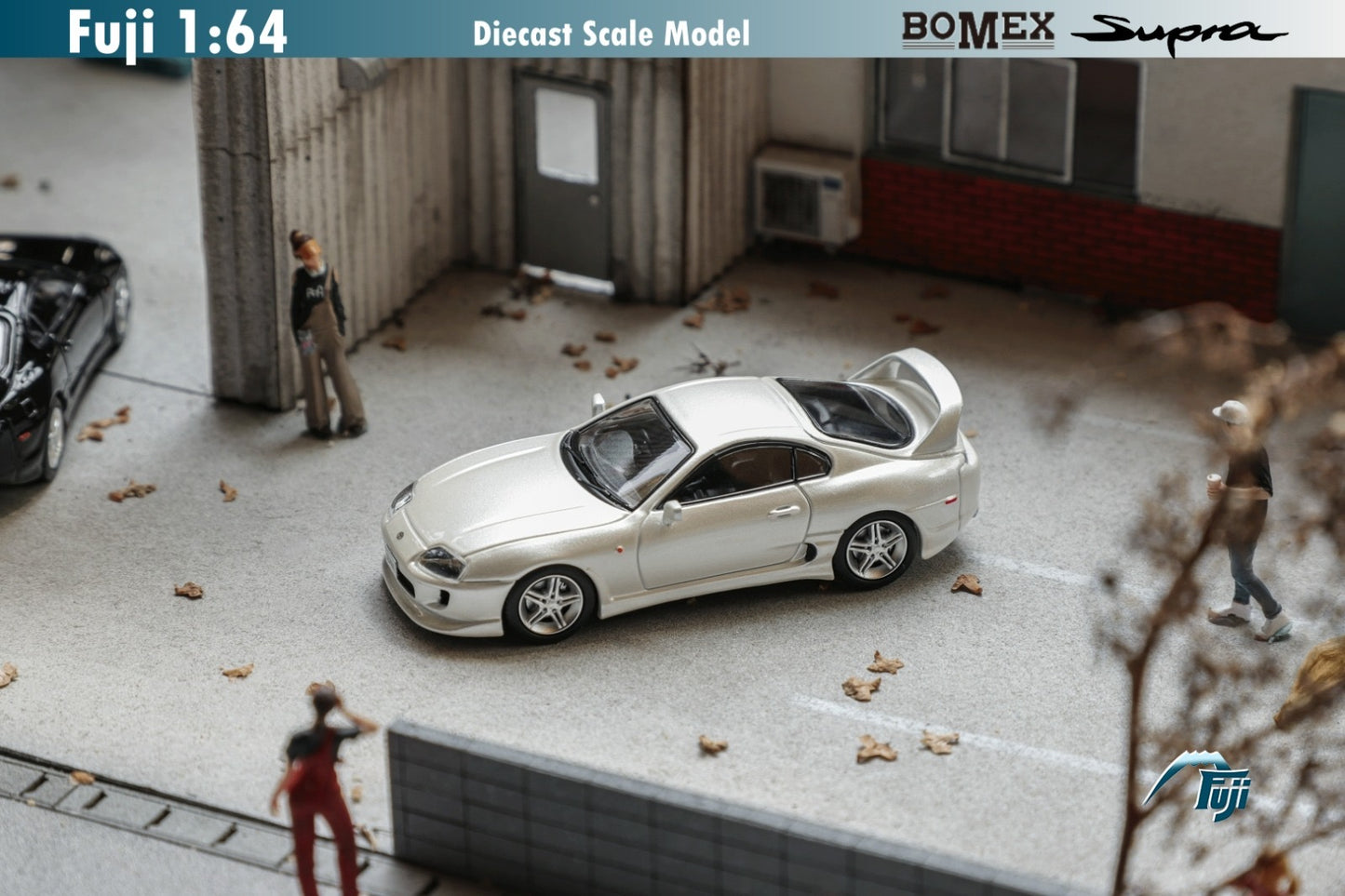 Fuji Model Toyota Supra Bomex White