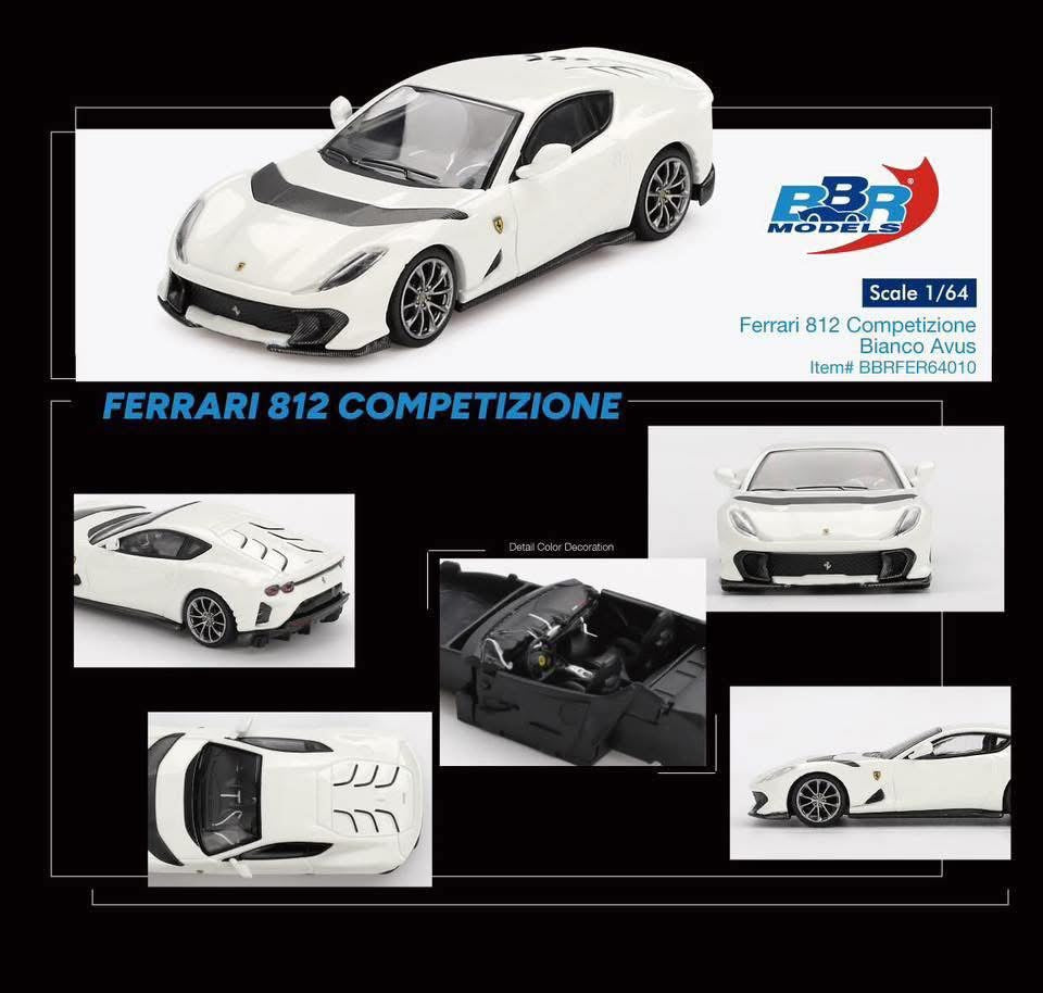 BBR Models Ferrari 812 Competizione