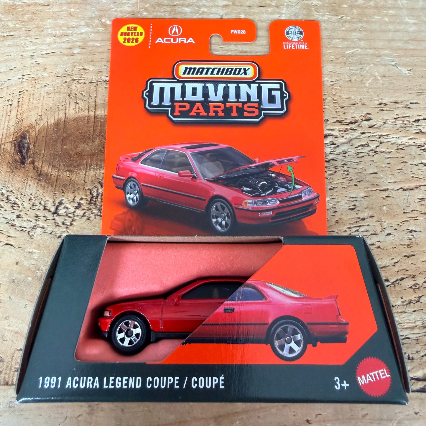 Matchbox Moving Parts 1991 Acura Legend Coupe