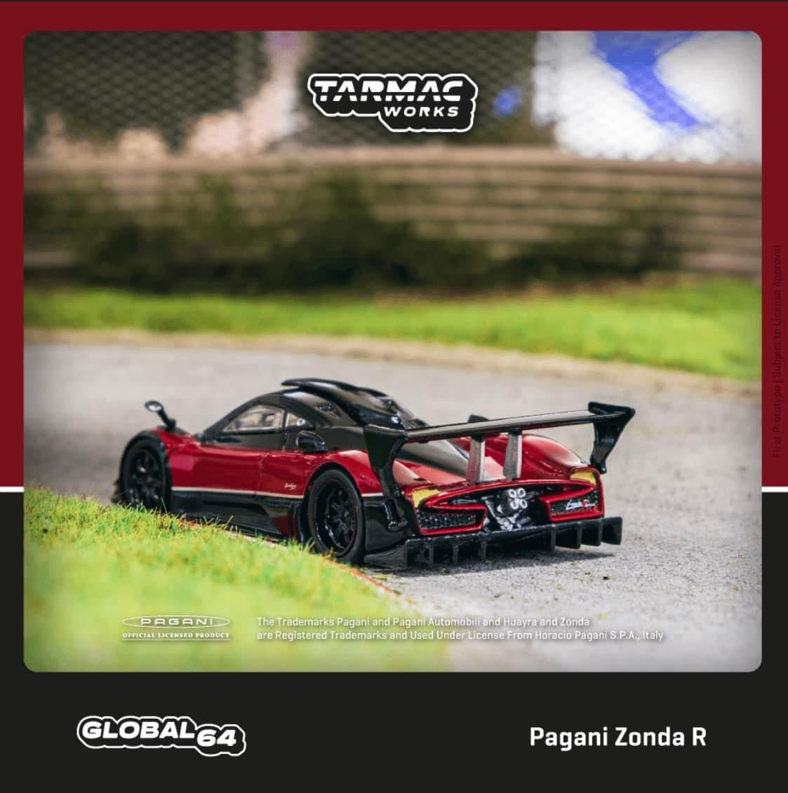 Tarmac Works Pagani Zonda R Red