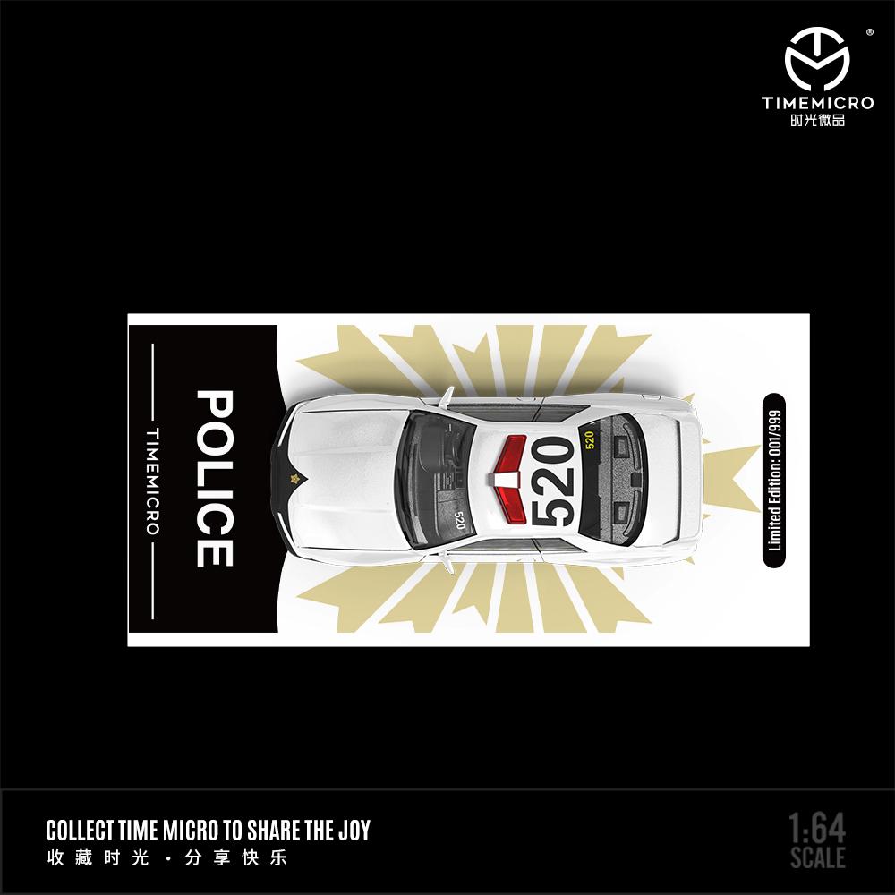 Time Micro Nissan Skyline R32 GTR Japanese Police Car