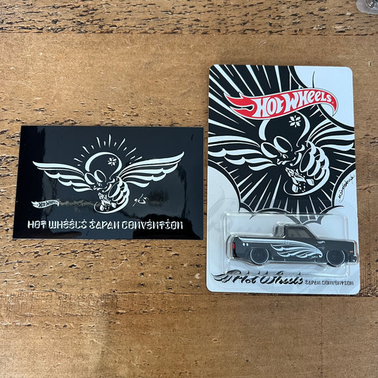 Hot Wheels Japan Convention 83 Chevy Silverado With Sticker