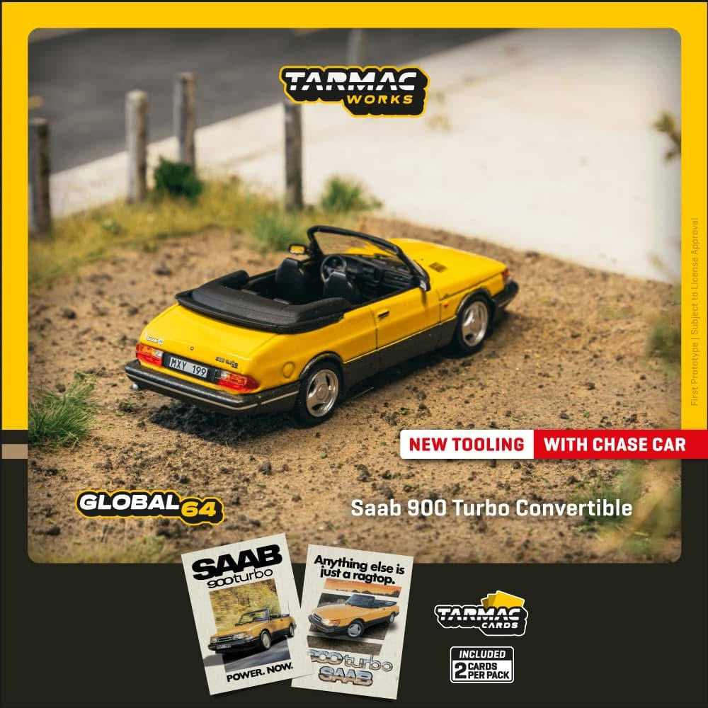 Tarmac Works Saab 900 Turbo Convertible
