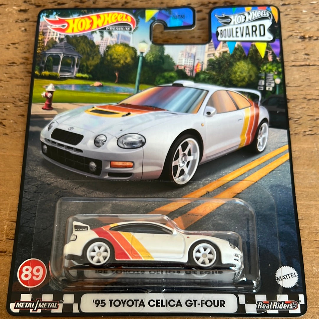 Hot Wheels Premium Boulevard 95 Toyota Celica GT Four
