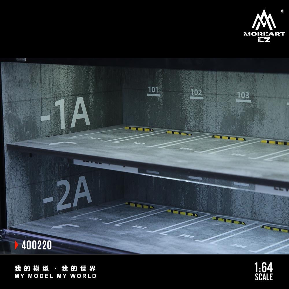 MoreArt Diorama Underground Parking Garage Container