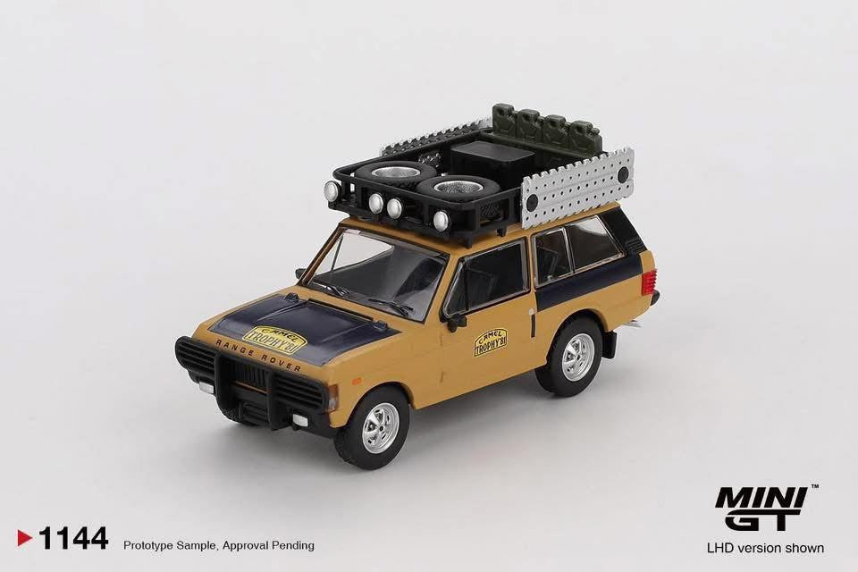 Mini GT 1981 Range Rover Camel Trophy Sumatra Winner #1144
