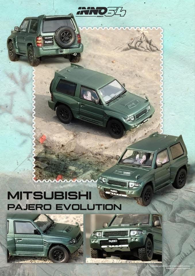 Inno64 Mitsubishi Pajero Evolution