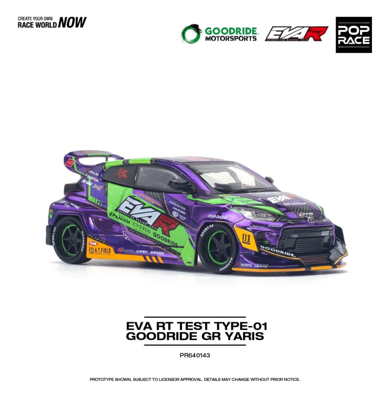 Pop Race Toyota GR Yaris Evangelion Racing