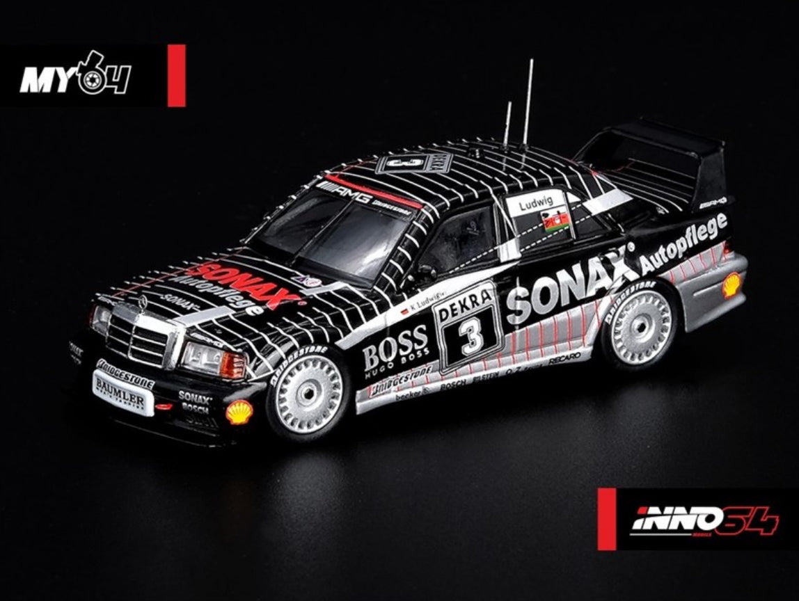 Inno64 Mercedes Benz AMG 190E Boss Sonax DTM