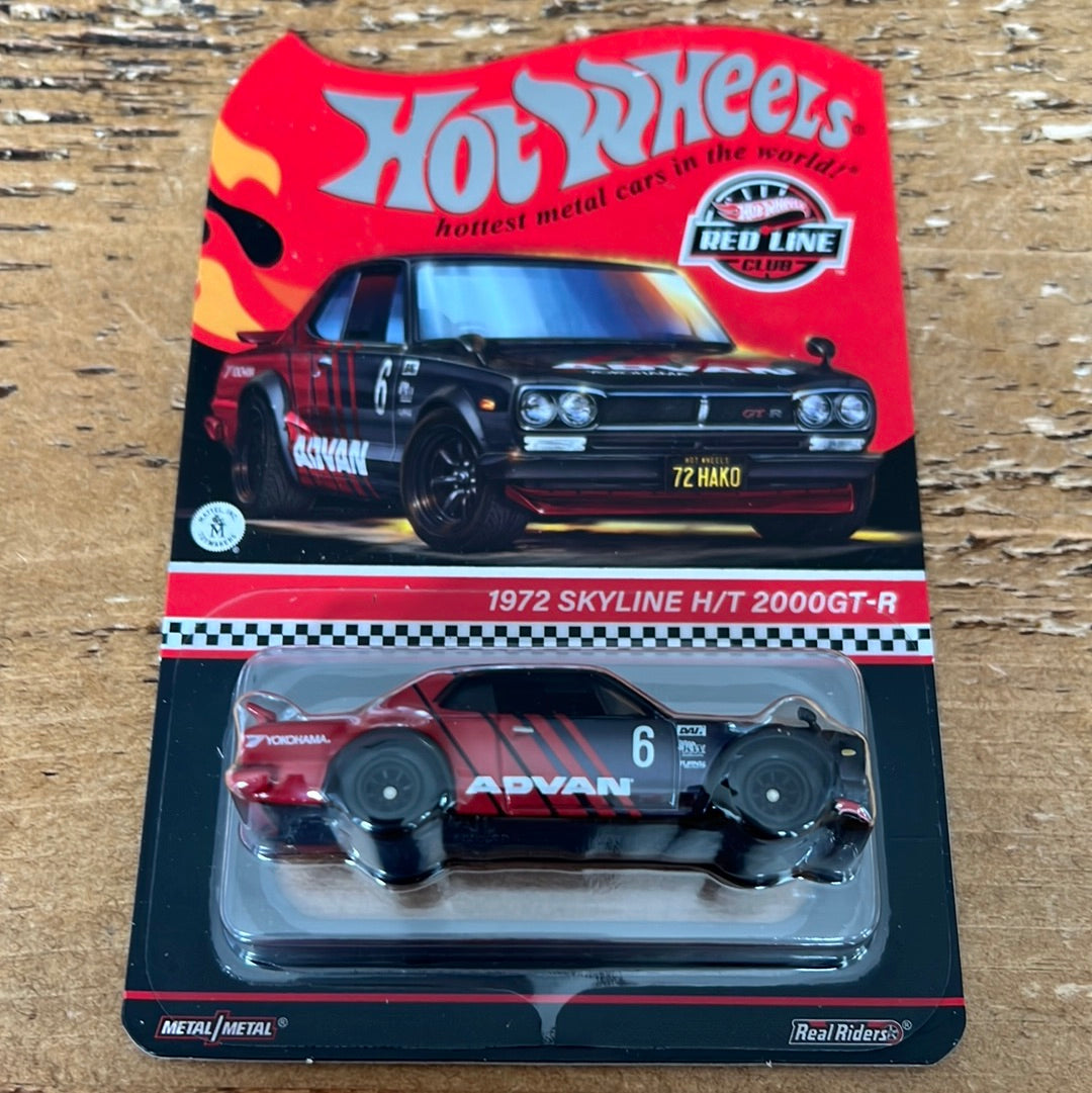 Hot wheels RLC, outlet 72 Nissan skyline H/T 2000GT-R