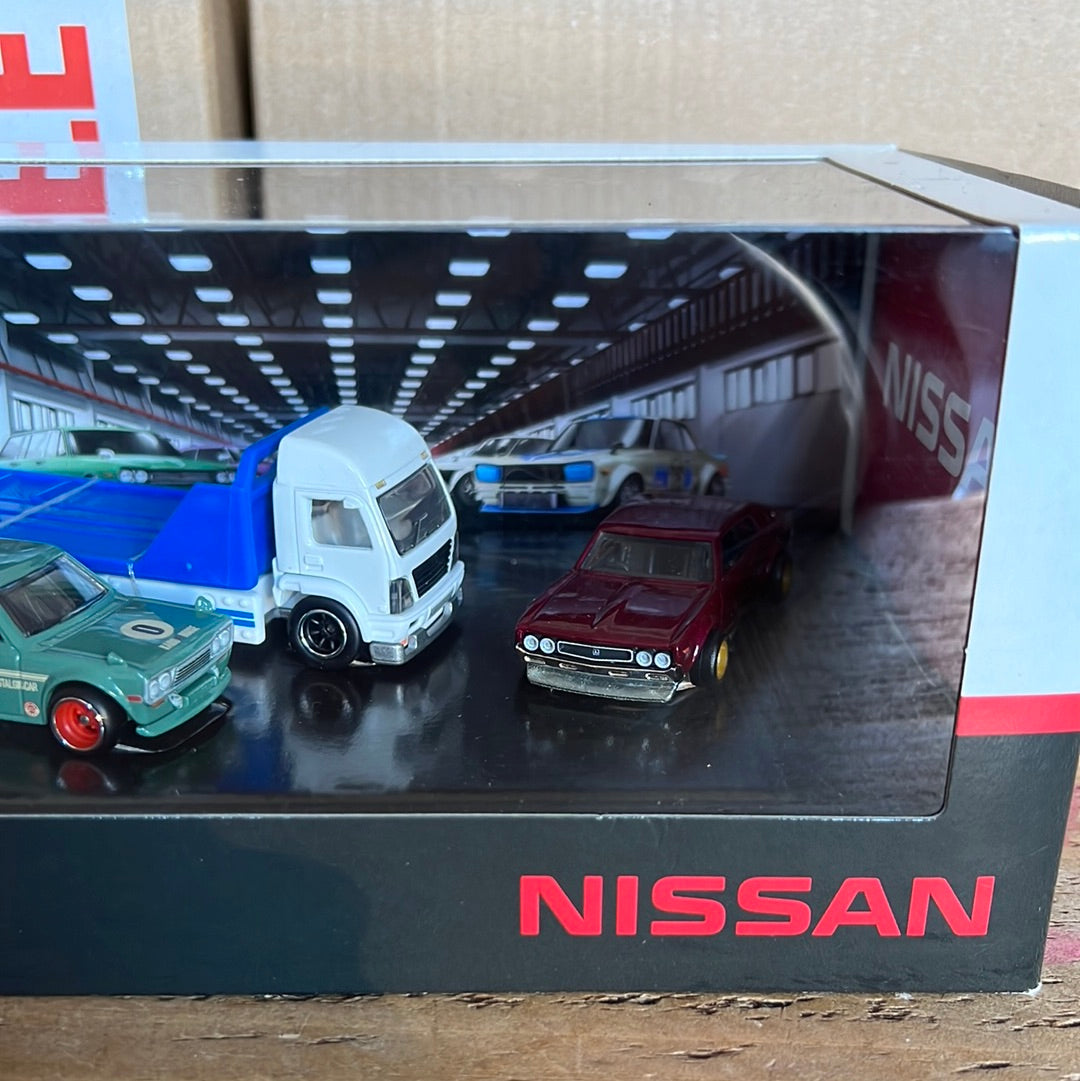 Hot Wheels Premium Box Set Nissan Datsun 510 Fairlady Laurel