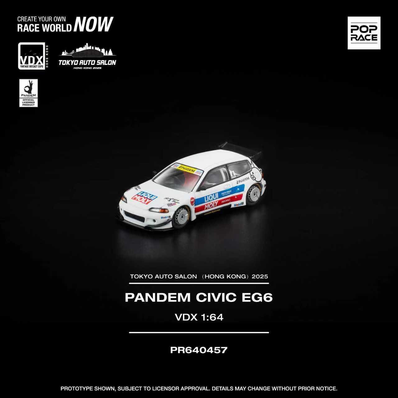 Pop Race Tokyo Auto Salon Exclusive Pandem Honda Civic EG6