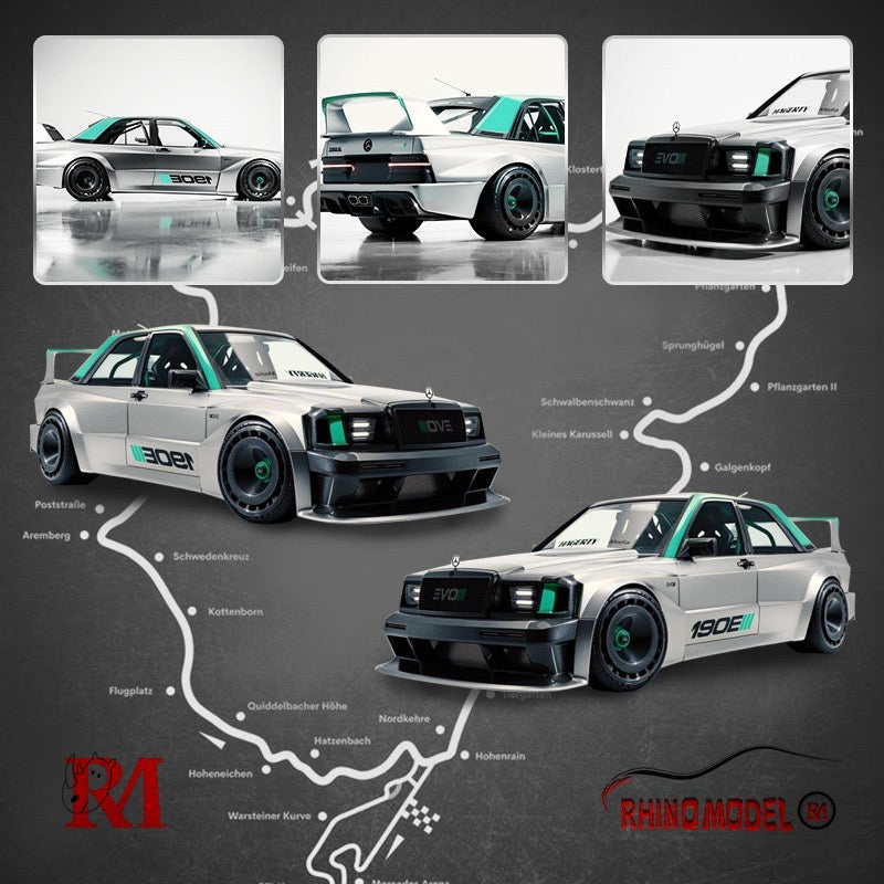 Rhino Model Mercedes Benz 190E W201 KS Concept