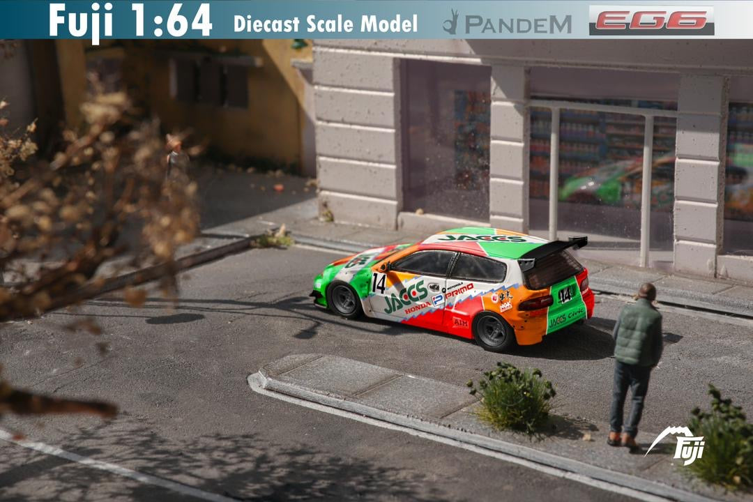 Fuji Model Honda Civic EG Jaccs Rocket Bunny