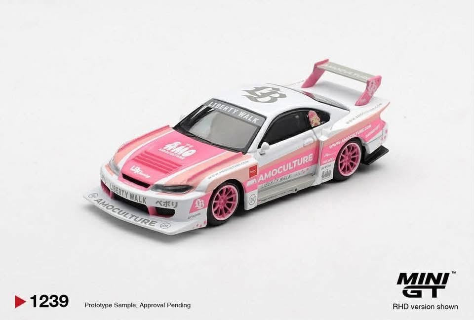 Mini GT Nissan Silvia S15 LB Super Silhouette AMOCULTURE #1239