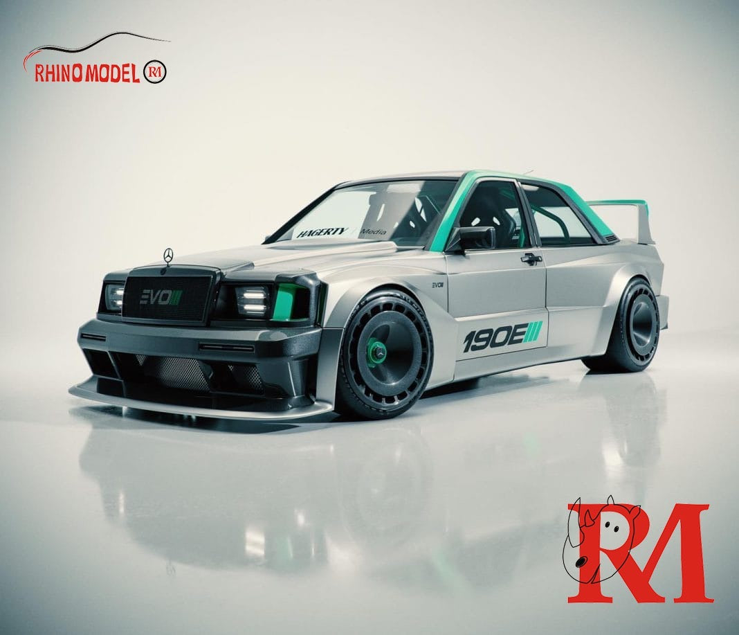 Rhino Model Mercedes Benz 190E W201 KS Concept