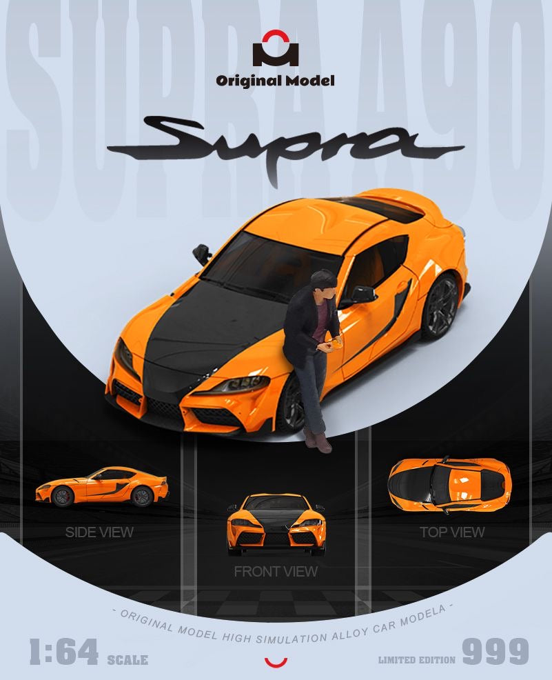 Original Model Toyota Supra With Han Figure