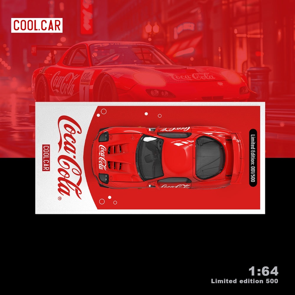Cool Car Mazda RX7 Coca Cola