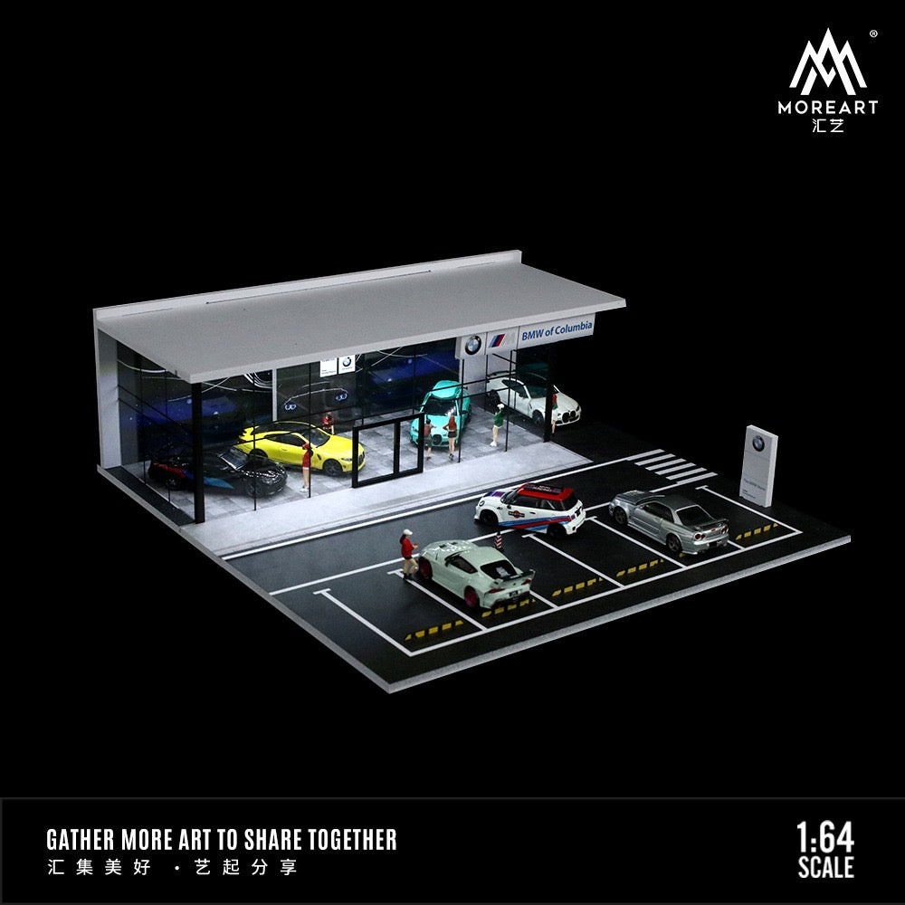 MoreArt Diorama BMW Dealership