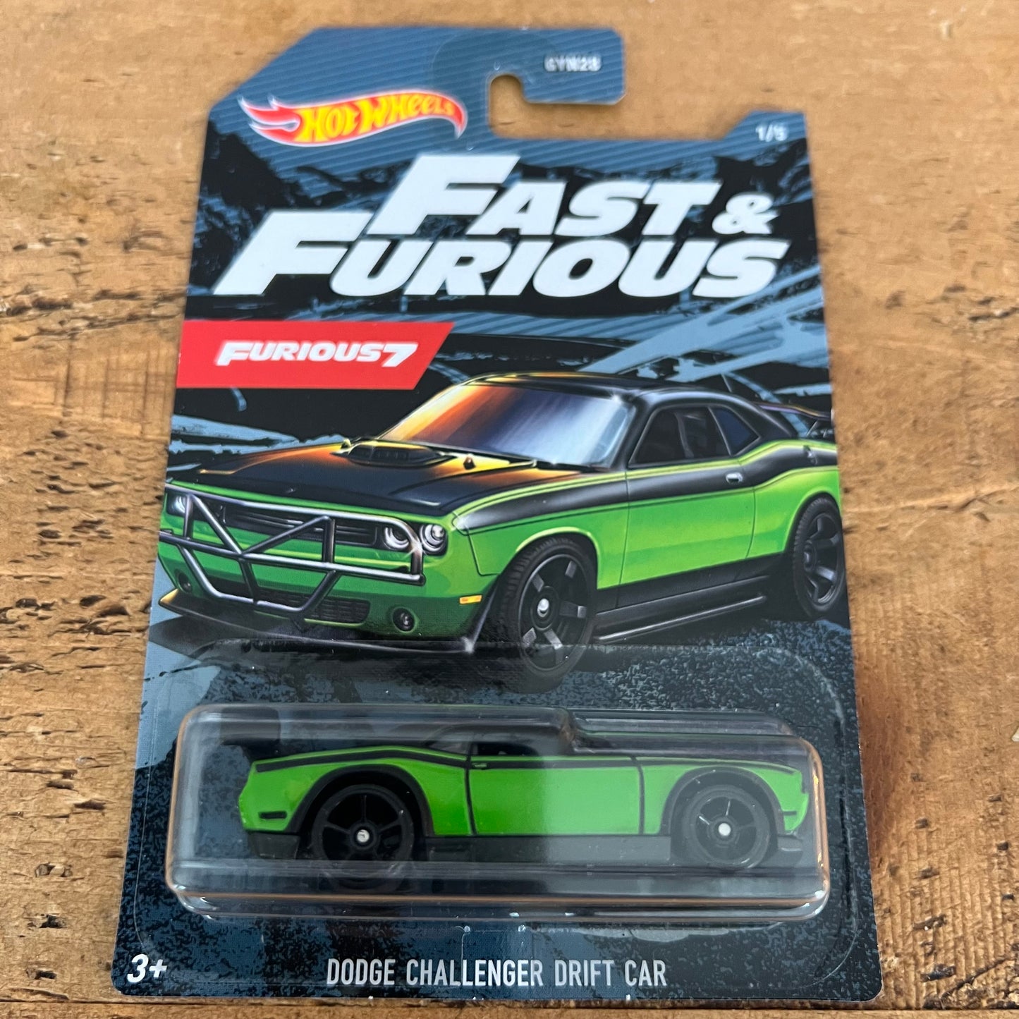 Hot Wheels Mainline Fast & Furious Dodge Challenger Drift Car