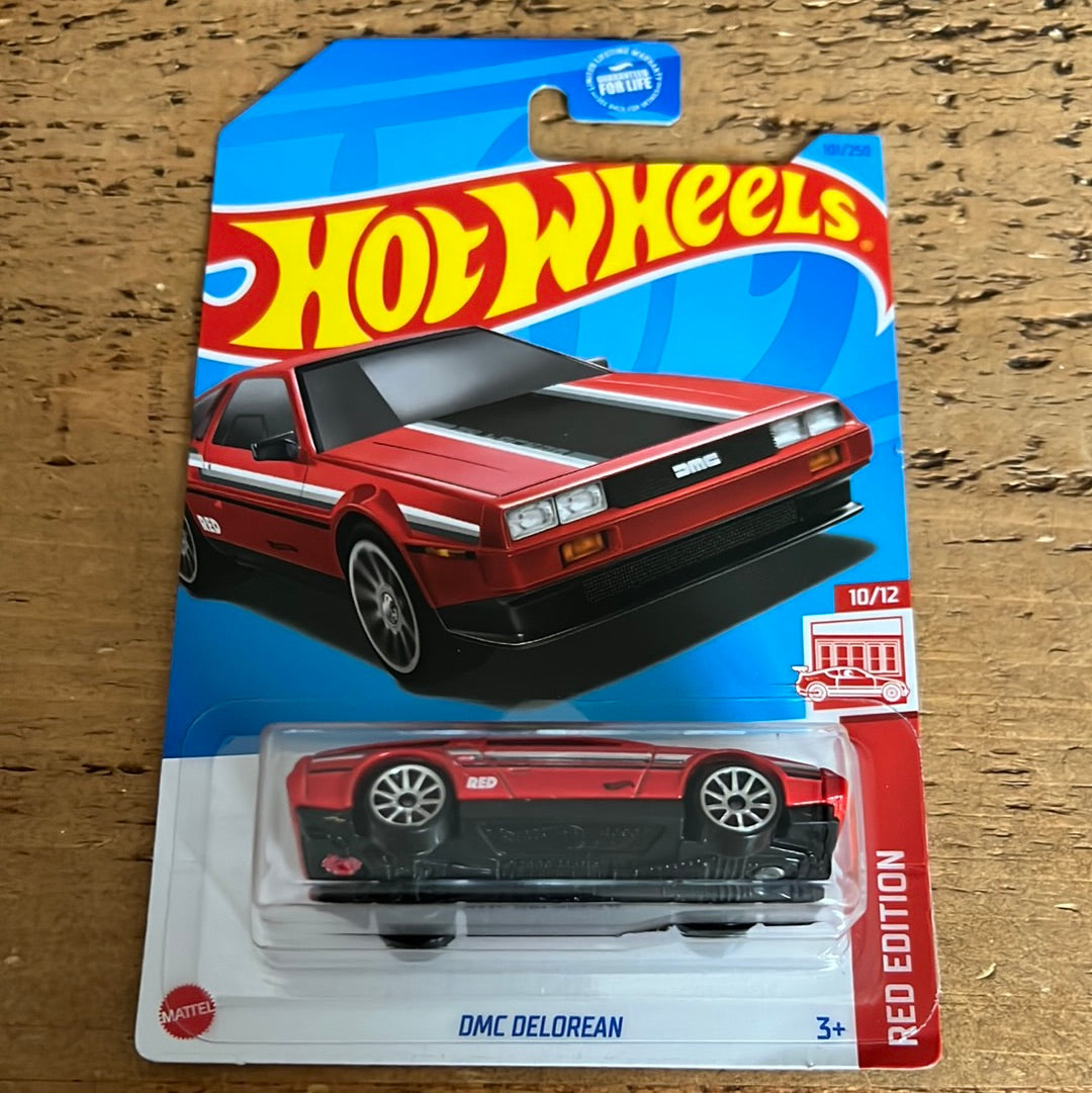 Hot Wheels US Exclusive Target Red Edition DMC Delorean
