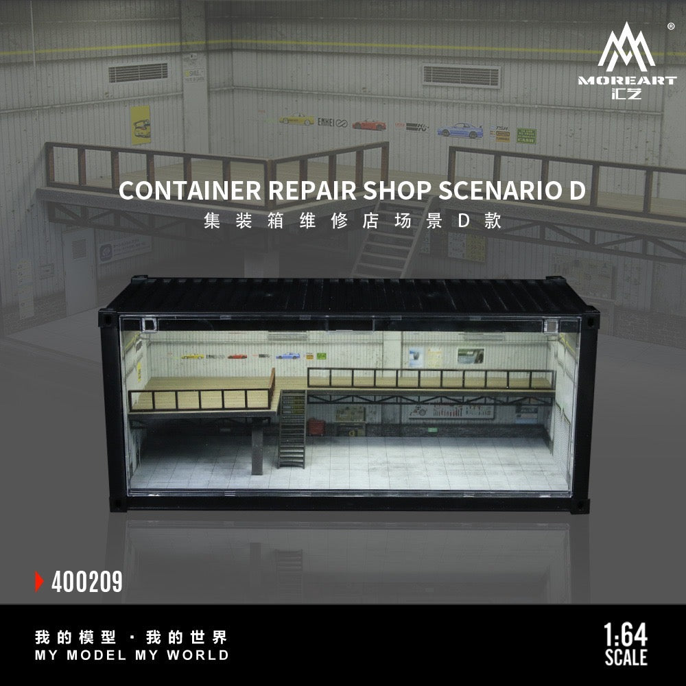 More Art Diorama Container Repair Shop Style D