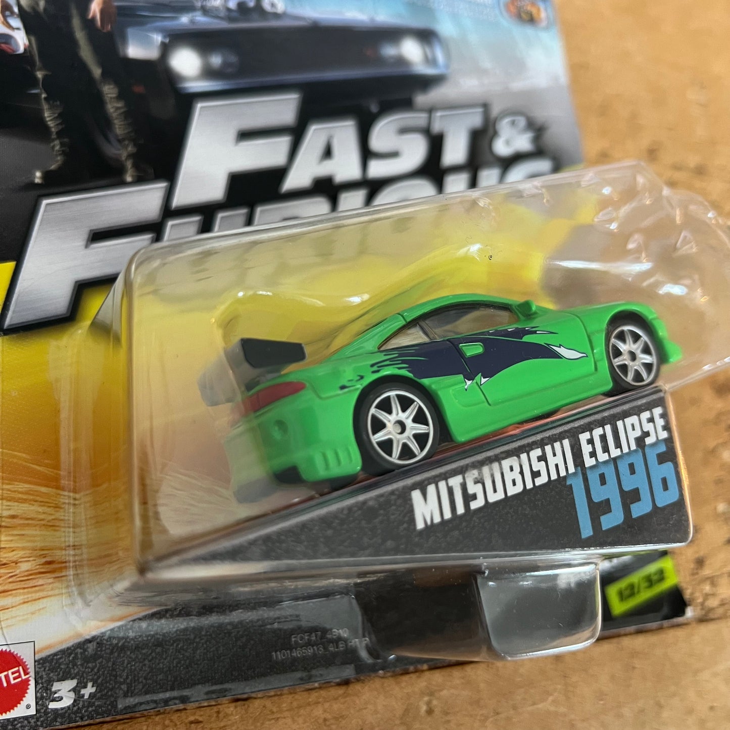 Mattel Fast & Furious 1996 Mitsubishi Eclipse