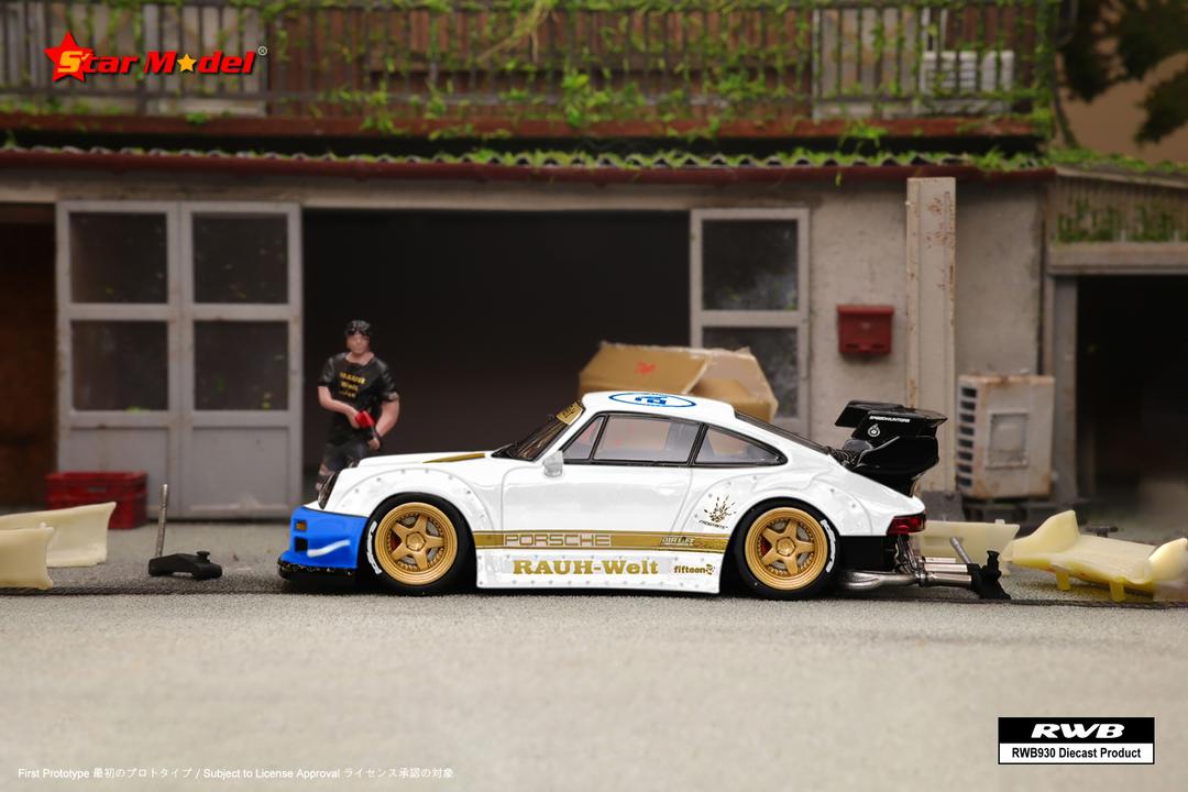 Star Model Porsche 993 RWB White