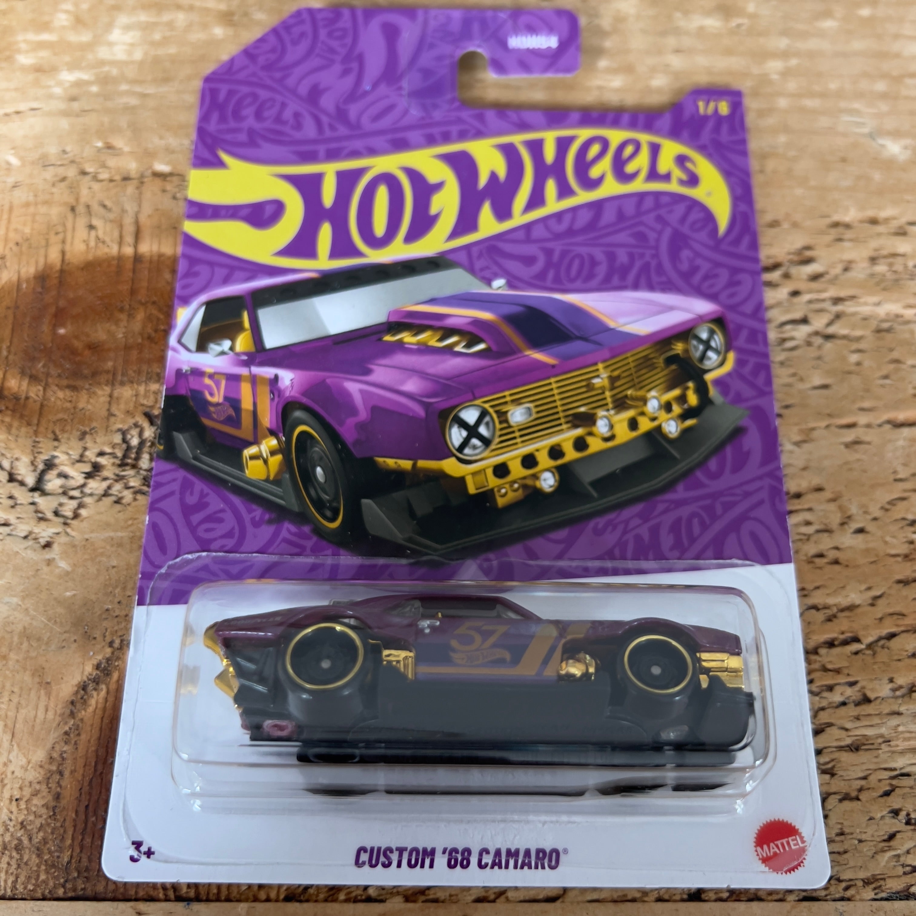 ホットウィール　パール&クローム　68 CUSTOM CAMARO Hot Wheels US Exclusive Pearl & Chrome Custom '68 Camaro – Bran's